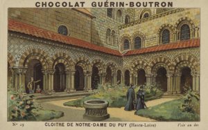 Cloister of Notre-Dame du Puy, Haute-Loire by French School