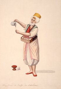 Coffee Seller, Ottoman period, third quarter of 18th century by French School