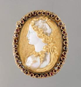 Commesso portrait of Prudentia, 1550-60