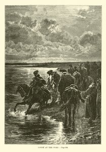 Conde at the Ford by French School