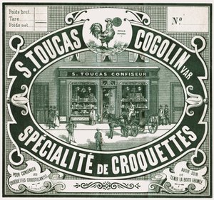 Confectionery Front by French School