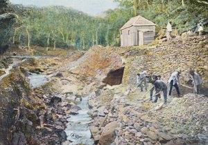 Copper Mining in New Caledonia, engraved by Gillot