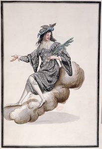 Costume for Night for the Ballet de la Nuit by Jean-Baptiste Lully danced by Louis XIV, 23rd February 1653 by French School