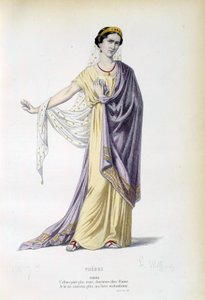Costume for the Character of Phedre in the Play by Jean Racine by French School