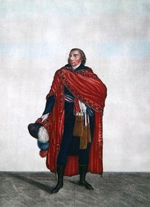 Costume of a Representative of the people during the Directoire period, c.1797