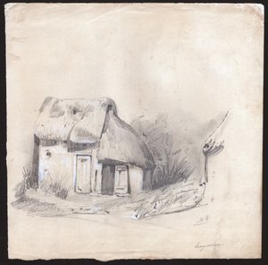 Cottage in France by French School