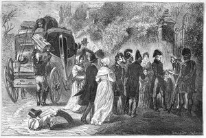 Count d’Artois at the Scottish Palace of Holyrood