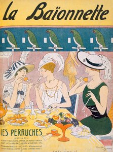 Cover Illustration from La Baionnette Magazine by French School