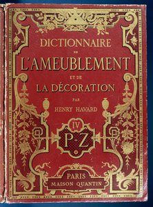 Cover of Dictionary of Furniture and Decoration