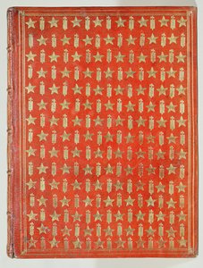 Cover of a Book Owned by Cardinal Mazarin, with the Finishing Showing the Cardinal