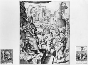 Dagobert I (605-39), King of the Franks, Overseeing the Building of Basilique Saint-Denis
