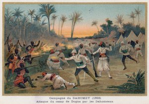 Dahomeans Attack the Dogba Camp