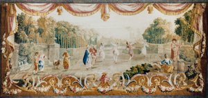 Dance in a Park, Aubusson Tapestry Workshop