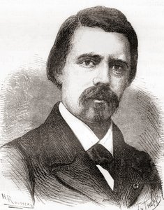 David Edward Hughes, from Les Merveilles de la Science, published c.1870