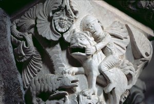 David Slaying the Lion (detail)
