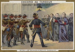 Death of Monsignor Darboy, Archbishop of Paris, 1871 by French School