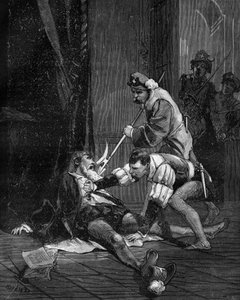 Death of Petrus Ramus. Pierre de La Ramee Humanist, French mathematician and philosopher (1515 -1572)