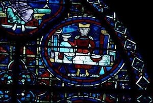 December, from the Zodiac Window by French School