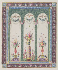 Decorative Design for a Garden Arbour or Loggia by French School