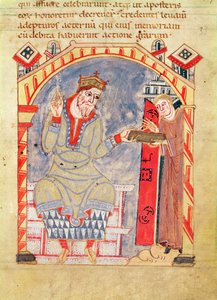 Dedication to Charles the Bald, from La Vie de St. Amand