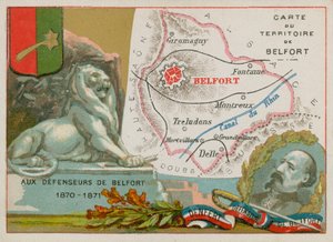 Defenders of Belfort by French School