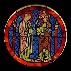Christ with a Woman by French School