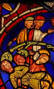 St Martin - and the miracle of the Pine Tree (ex Varennes-Jarcy - originally from the Abbey de Gercy?) by French School