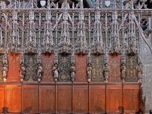 Part of the West Screen - Jubé - of the Choir