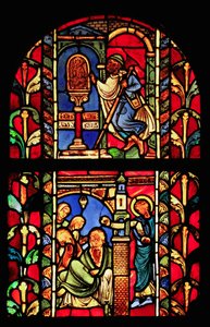 The St Nicholas Window by French School