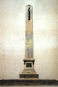 Design for a Neo-Classical Monument to 