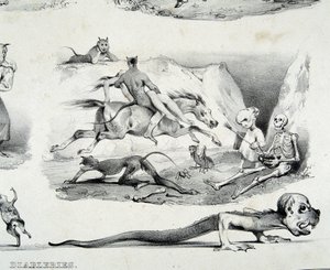 Diableries (images of the devil) - by Le Poitevin