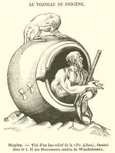 Diogenes by French School