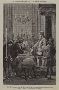 Distortion of History by the Freemasons: The Supposed Establishment of a Chapter of Rosicrucians by the Pretender Charles Edward Stuart in Arras in 1747 by French School