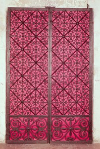 Door from the choir of Rouen Cathedral