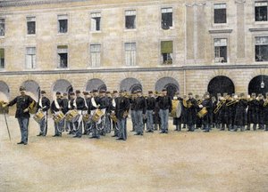 Drums, bugles and music in Album militaire - Legion of the Guard