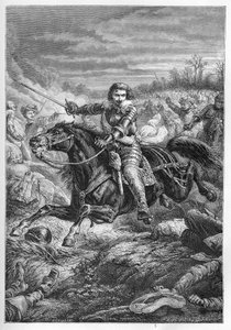 Duke Henry II of Montmorency at the Battle of Castelnaudary in 1632 by French School