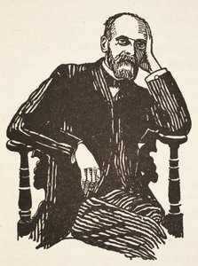 Durkheim, illustration from Histoire de la Nation Francaise, Sciences, Volumes I & II by French School