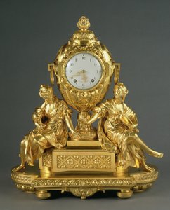 Early Louis XVI Mantel Clock by French School