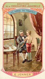 Edward Jenner, English doctor and scientist who discovered a vaccine against smallpox by French School