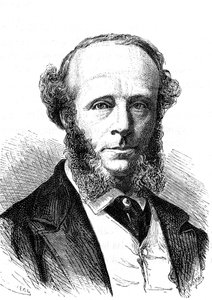 Edward Orange Wildman Whitehouse, English Electrical Engineer on the Transatlantic Telegraphic Cable by French School