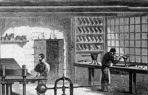 Electrotyping workshops by French School