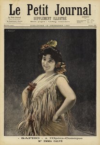 Emma Calve in Sappho at the Opera-Comique, Paris