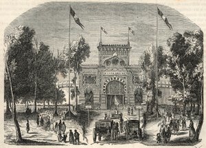 Engraving in Tableau-de-Paris by Edmond Texier 1852