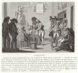 Equality, French Revolution, 1793 by French School