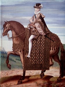 Equestrian portrait of Henry IV, King of France