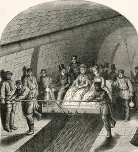 Excursion in the Paris Sewers, from 