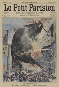 Explosion of a Balloon by French School