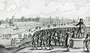 Exponent of Fronde Urges Parisians to Revolt Against Cardinal Mazarin by French School