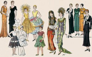 French Feminine and Child Fashion