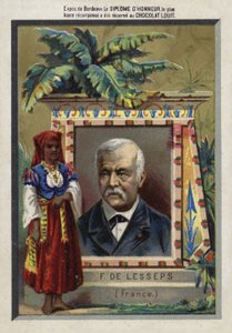 Ferdinand de Lesseps, French Entrepreneur and Canal Builder by French School